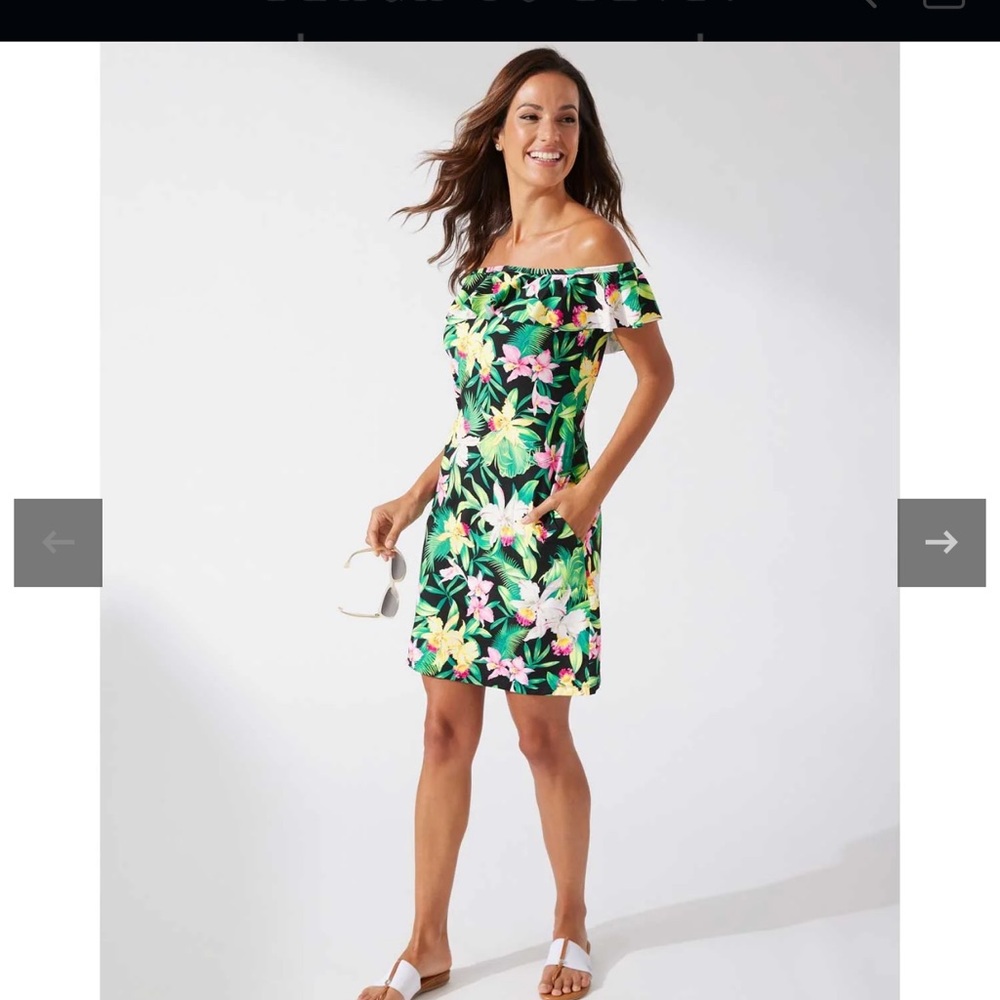 Tommy Bahama Tropical Print Dress